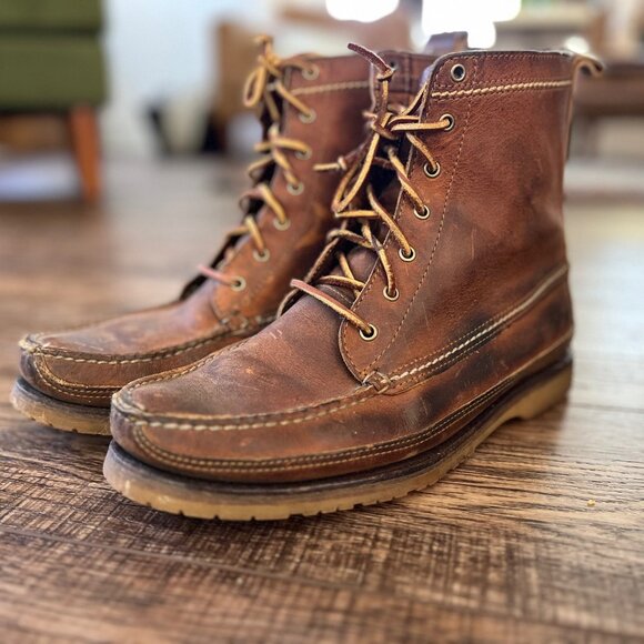 Red Wing J.Crew 4595 Wabasha Chukka Vibram Sole Boots main image 5